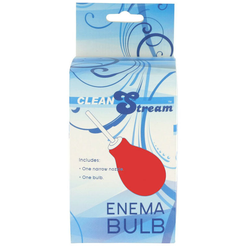 PlayBound UK adult toys & lingerie: clean stream red enema bulb
