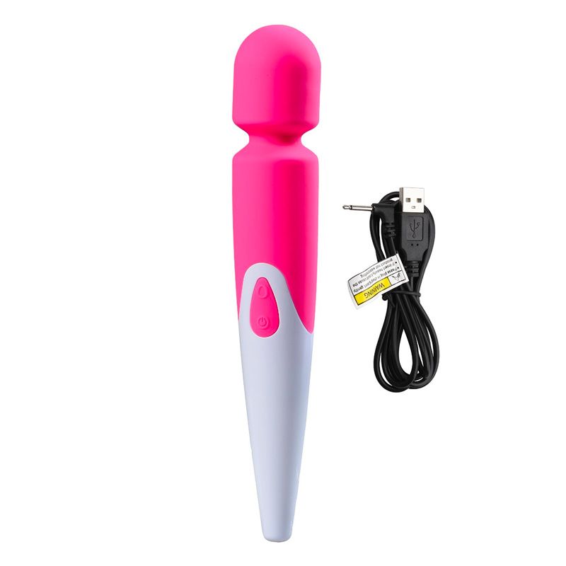 PlayBound UK adult toys & lingerie: iwand 10 speed waterproof rechargeable wand pink