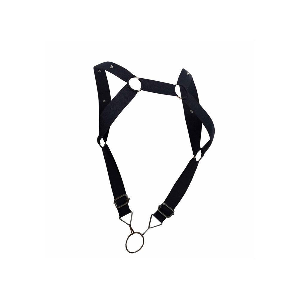 PlayBound UK adult toys & lingerie: male basics dngeon straight back harness with cockring