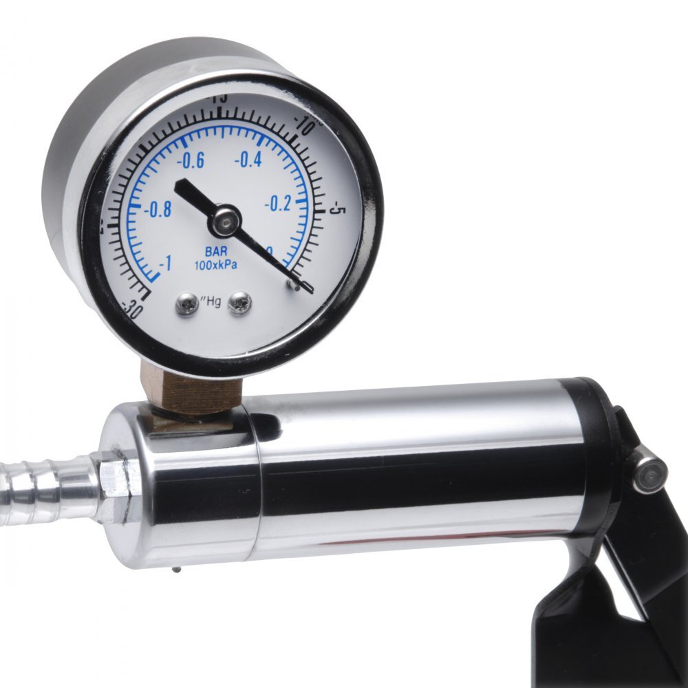 PlayBound UK adult toys & lingerie: size matters deluxe steel hand pump