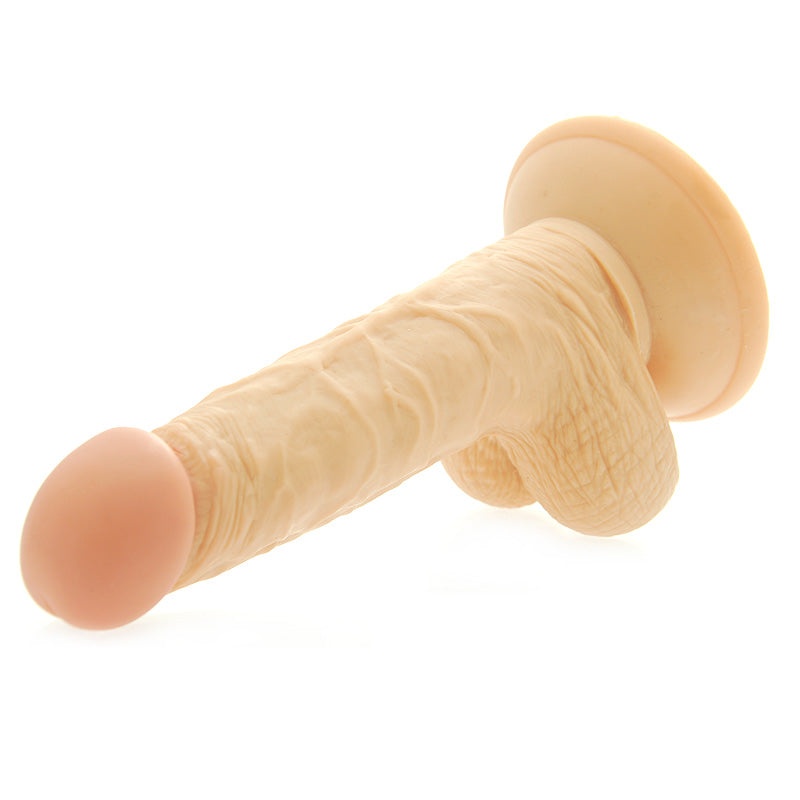 PlayBound UK adult toys & lingerie: 6 inch realistic dong with scrotum