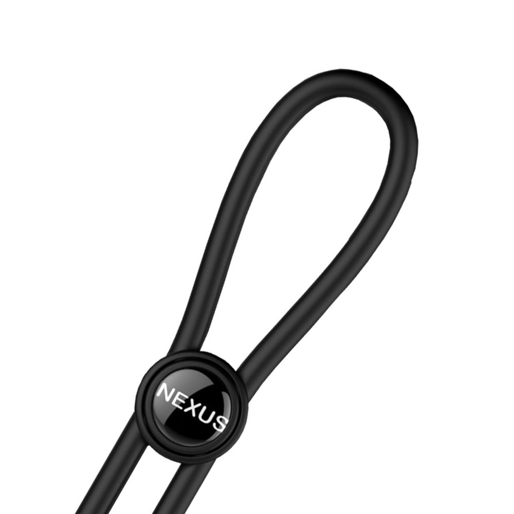 PlayBound UK adult toys & lingerie: nexus forge adjustable silicone cock and ball ring