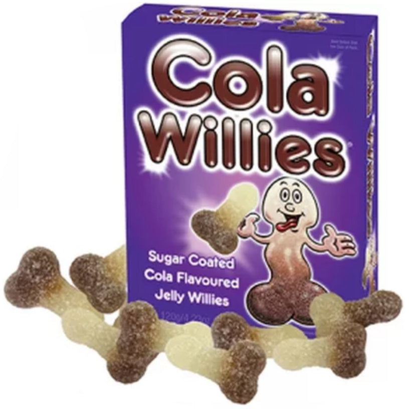 PlayBound UK adult toys & lingerie: sugar coated cola flavoured jelly willies