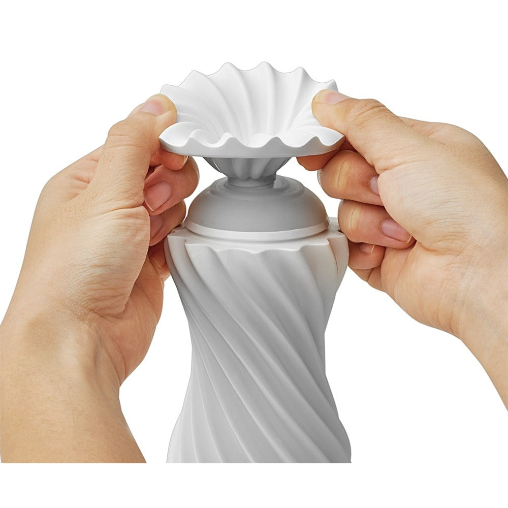 PlayBound UK adult toys & lingerie: tenga flex silky white masturbator