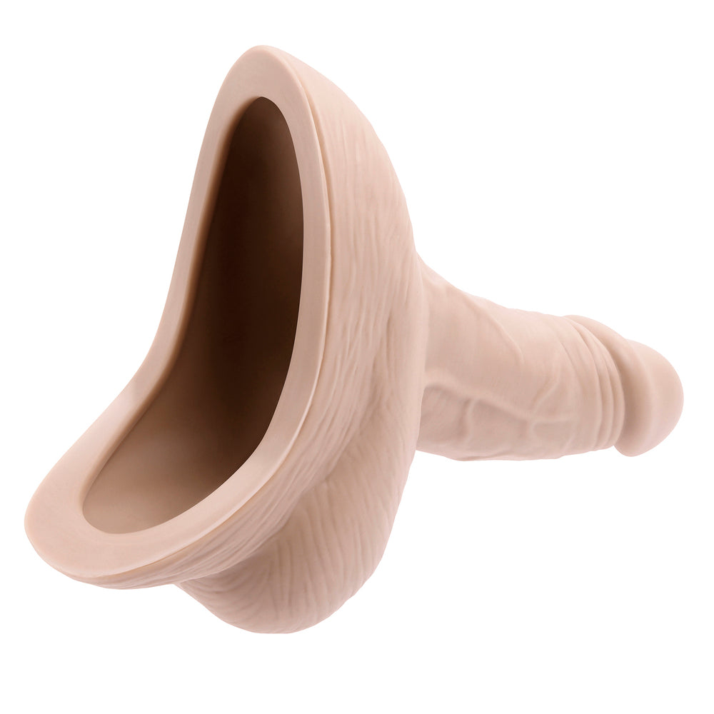 PlayBound UK adult toys & lingerie: gender x stand to pee silicone light flesh