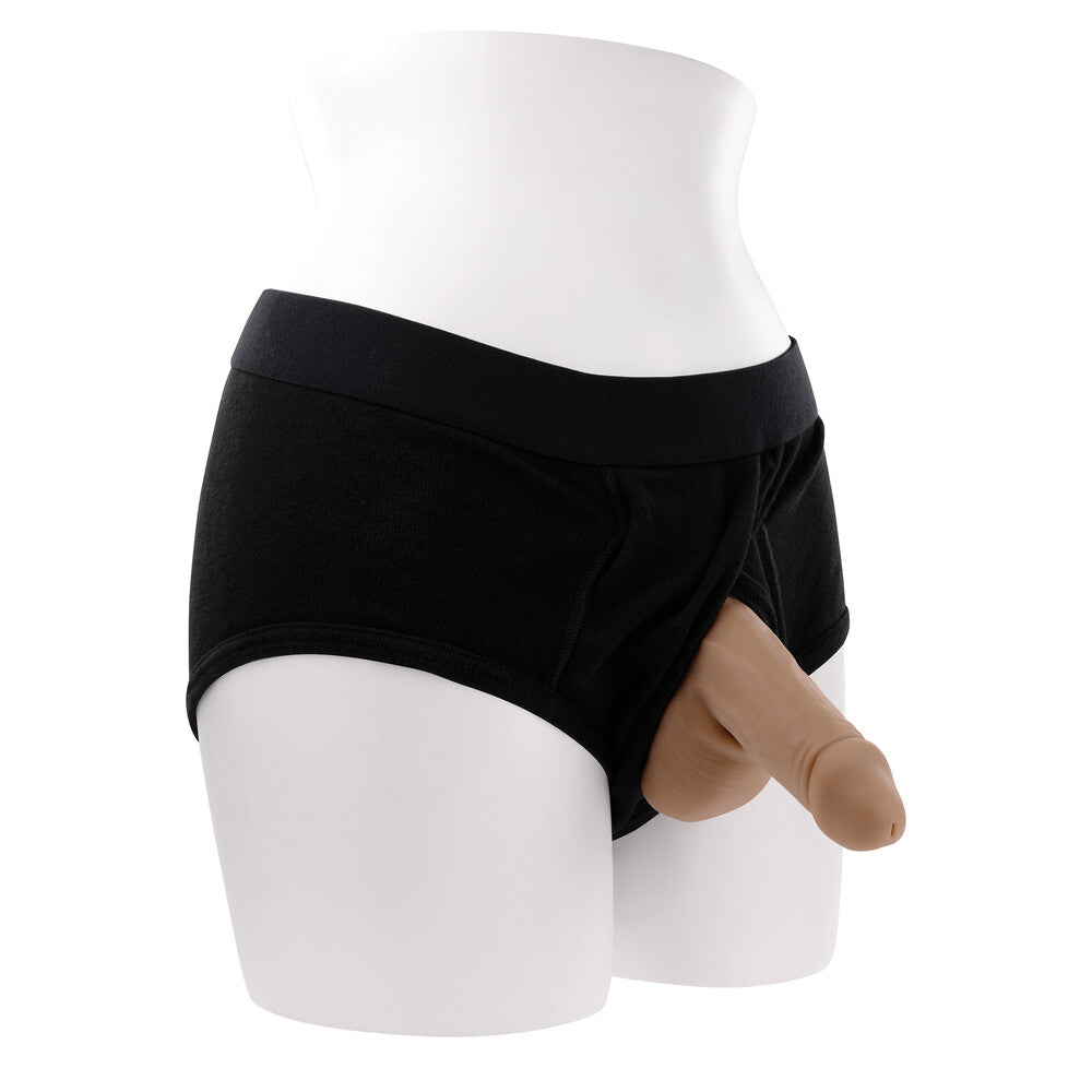 PlayBound UK adult toys & lingerie: gender x stand to pee tpe med flesh