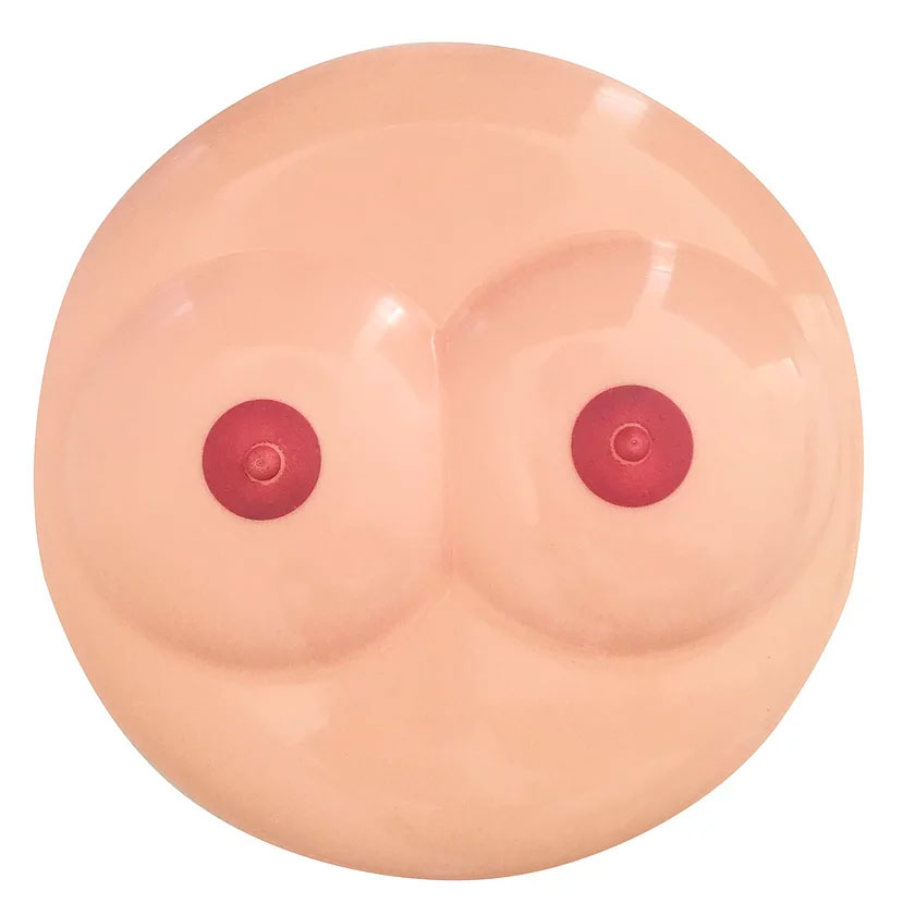 PlayBound UK adult toys & lingerie: boobie frisbee flyer