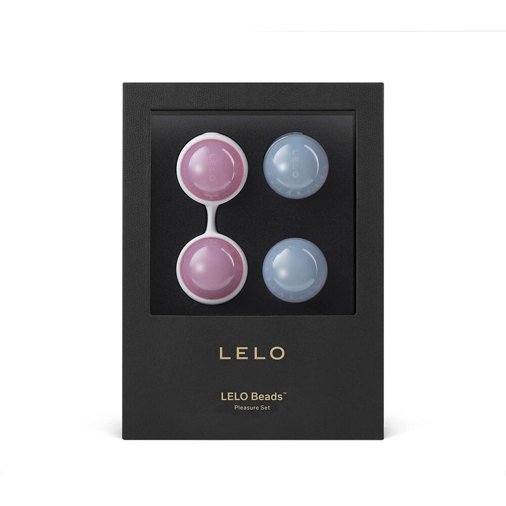 PlayBound UK adult toys & lingerie: lelo luna beads pink and blue