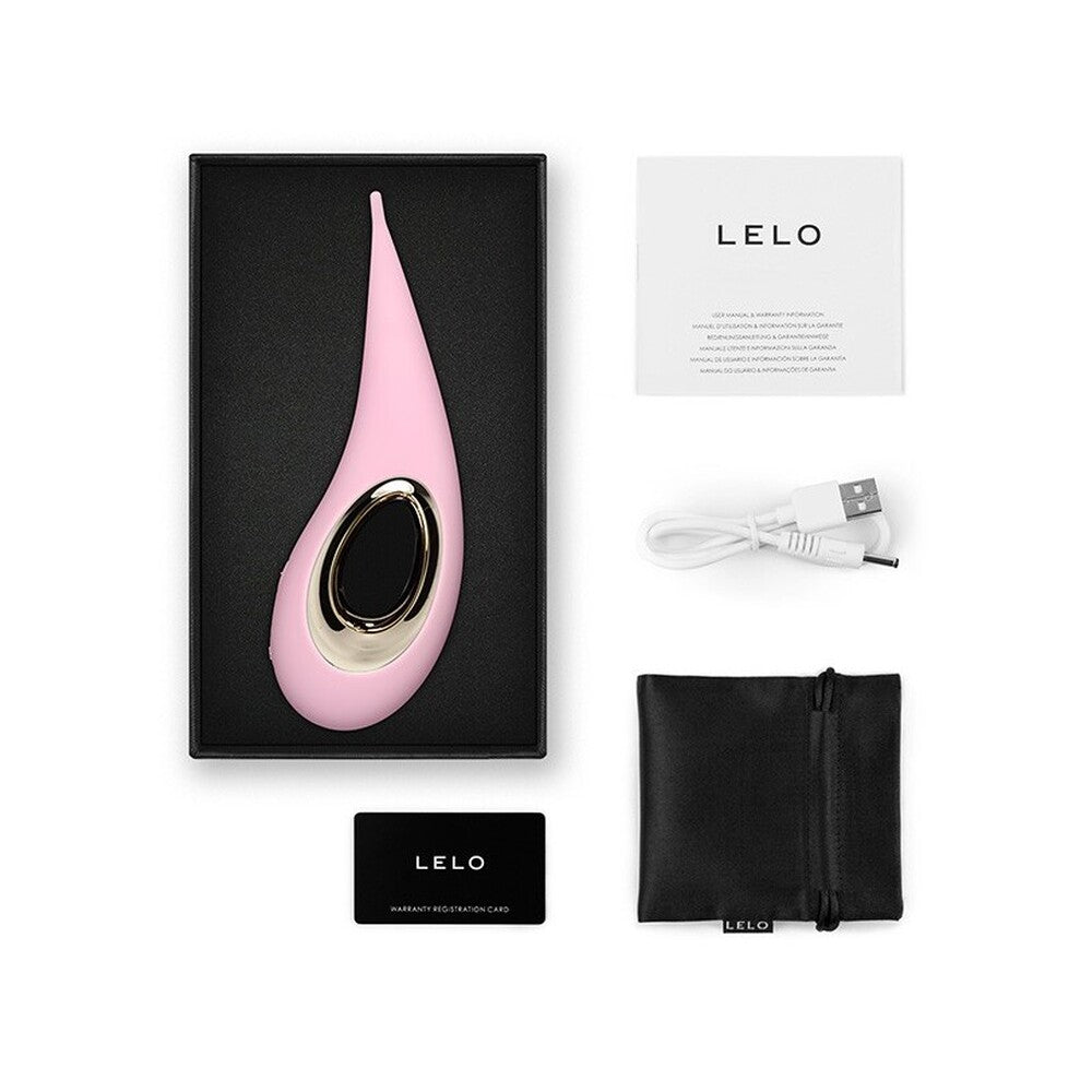 PlayBound UK adult toys & lingerie: lelo dot elliptical clitoral stimulator pink