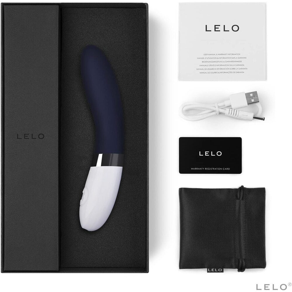 PlayBound UK adult toys & lingerie: lelo liv 2 g spot vibrator blue