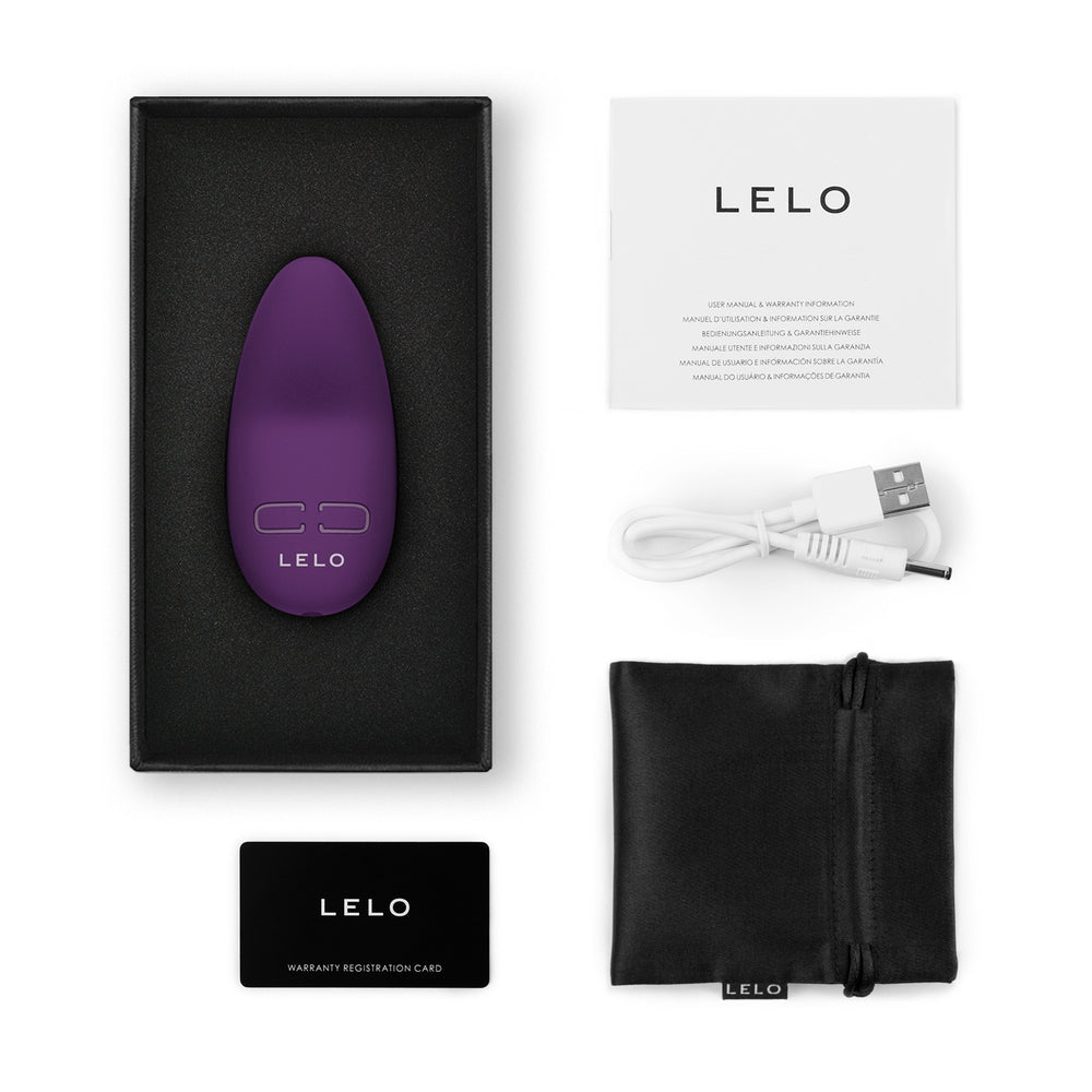 PlayBound UK adult toys & lingerie: lelo lily 3 dark plum petite personal massager