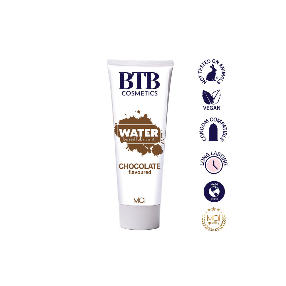 PlayBound UK adult toys & lingerie: btb chocolate flavoured water based lubricant 100ml