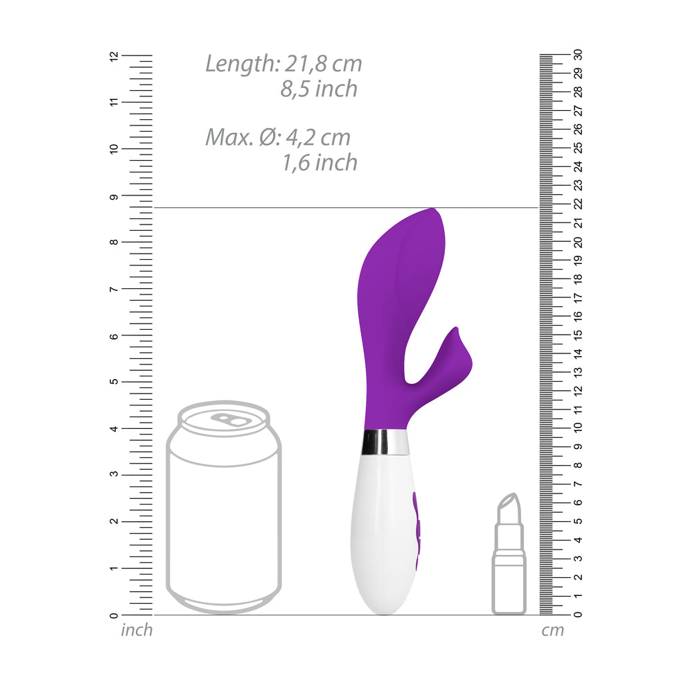 PlayBound UK adult toys & lingerie: achelois rechargeable vibrator purple
