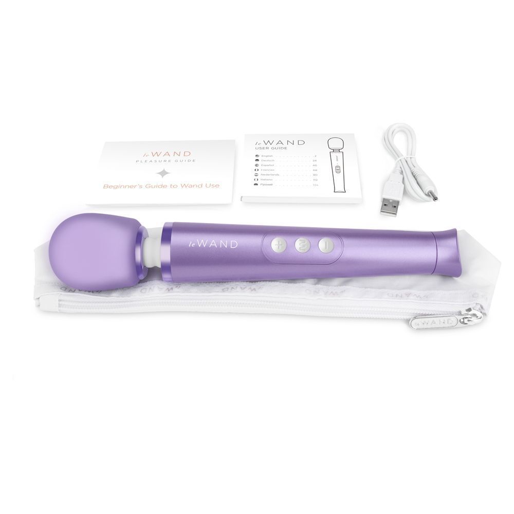 PlayBound UK adult toys & lingerie: le wand petite rechargeable vibrating massager violet