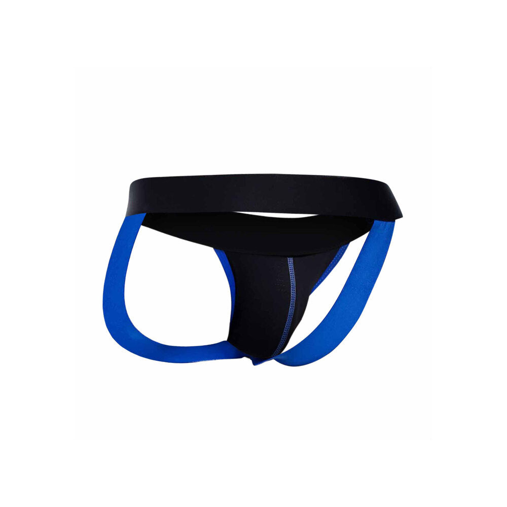 PlayBound UK adult toys & lingerie: male basics neon jock blue