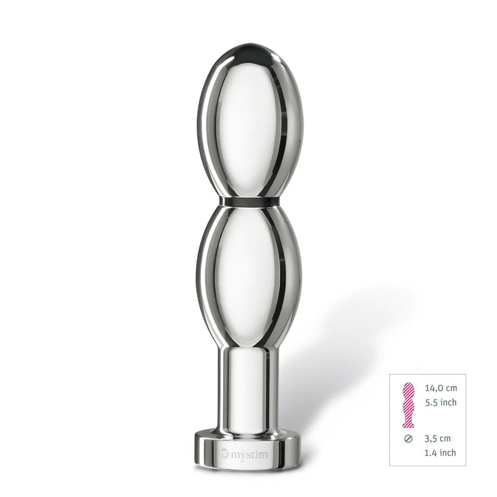 PlayBound UK adult toys & lingerie: mystim oh thello estim aluminium dildo