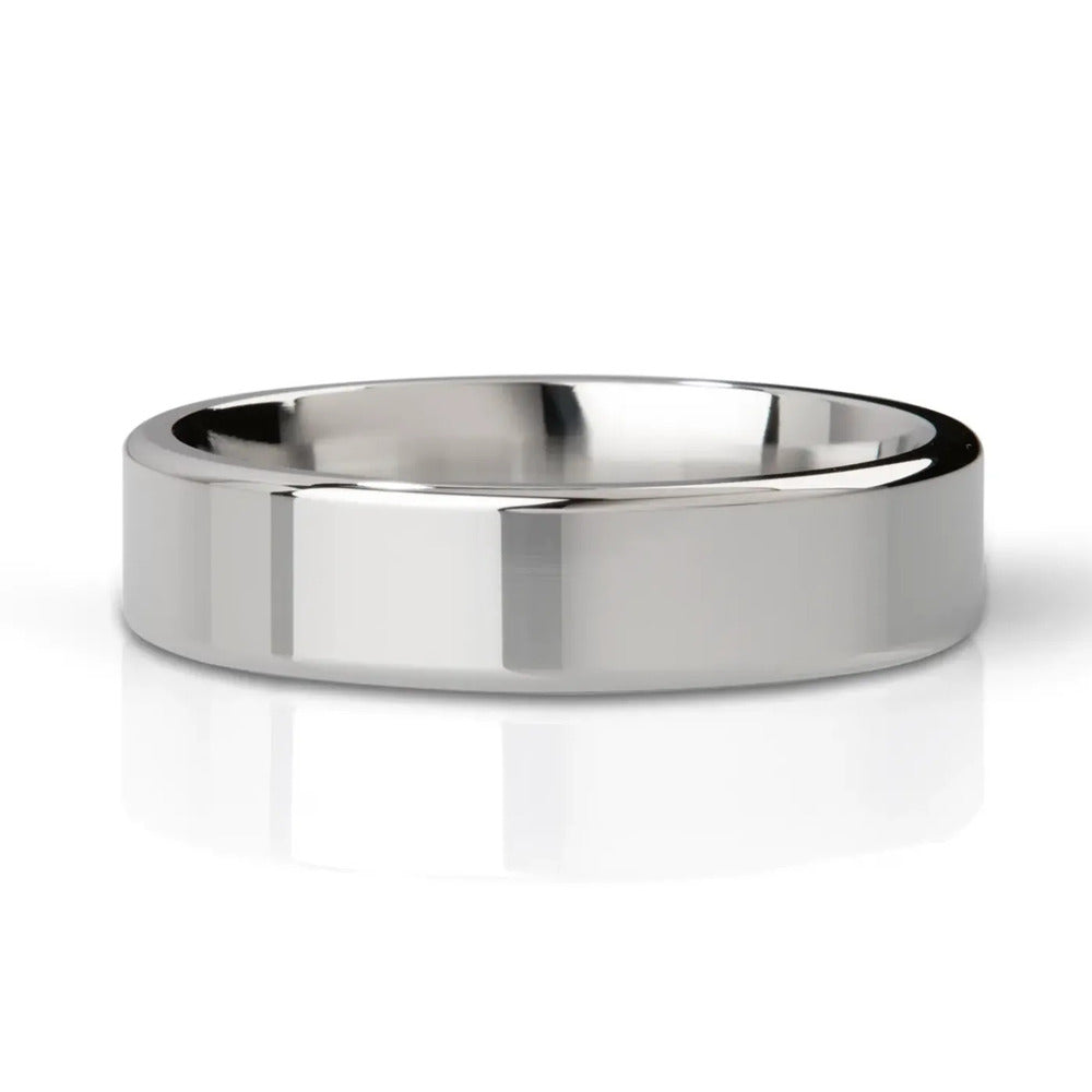 PlayBound UK adult toys & lingerie: mystim duke stainless steel polished cock ring