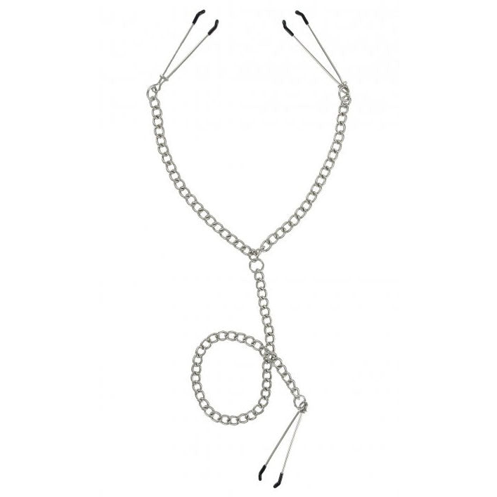 PlayBound UK adult toys & lingerie: nipple to clit tweezer clamp set