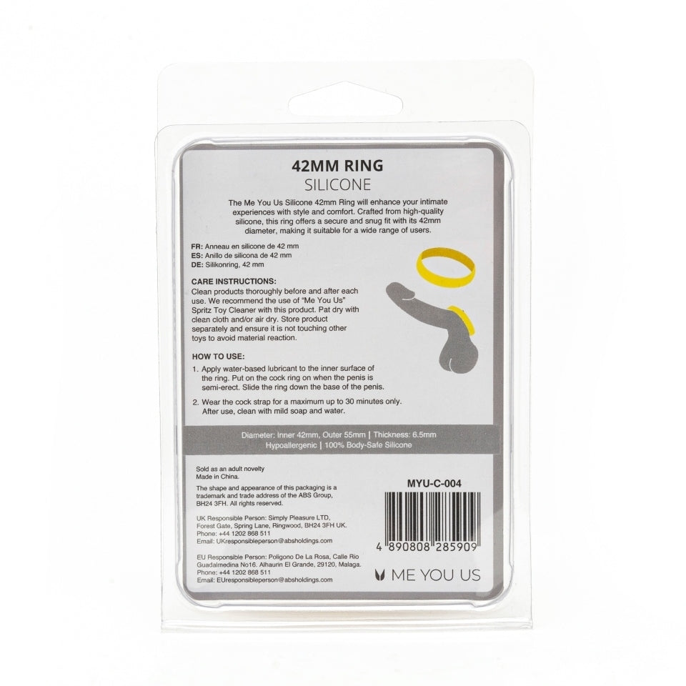 PlayBound UK adult toys & lingerie: me you us silicone 42mm ring