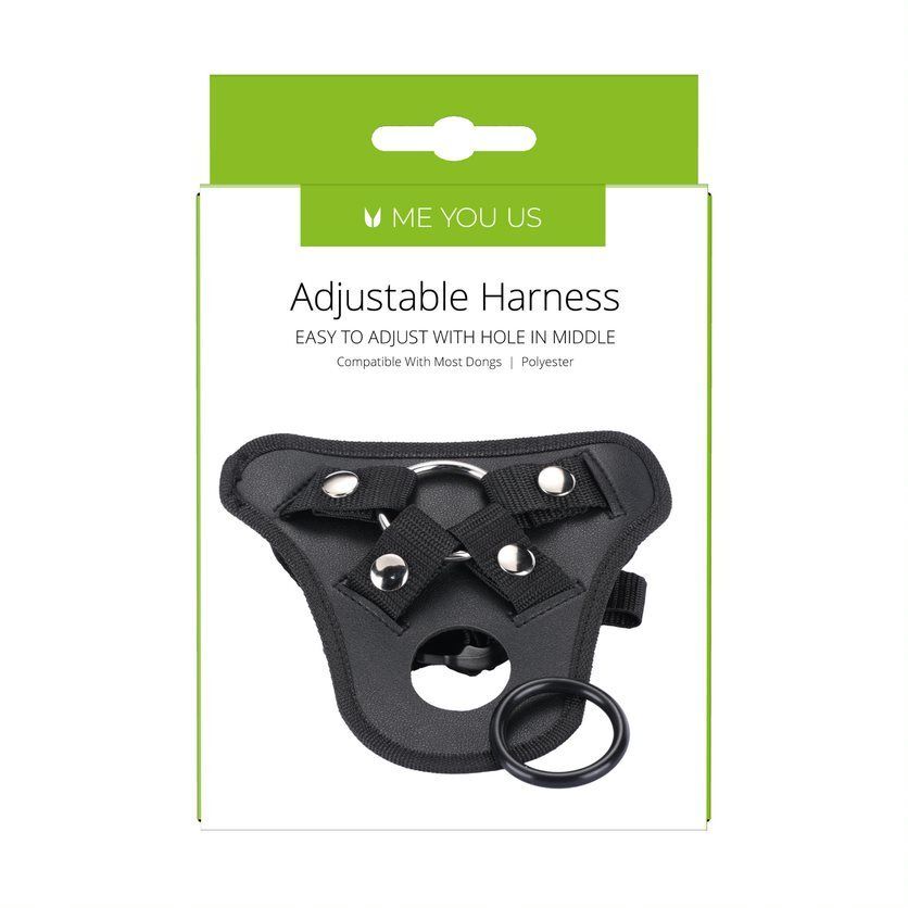 PlayBound UK adult toys & lingerie: me you us adjustable harness black