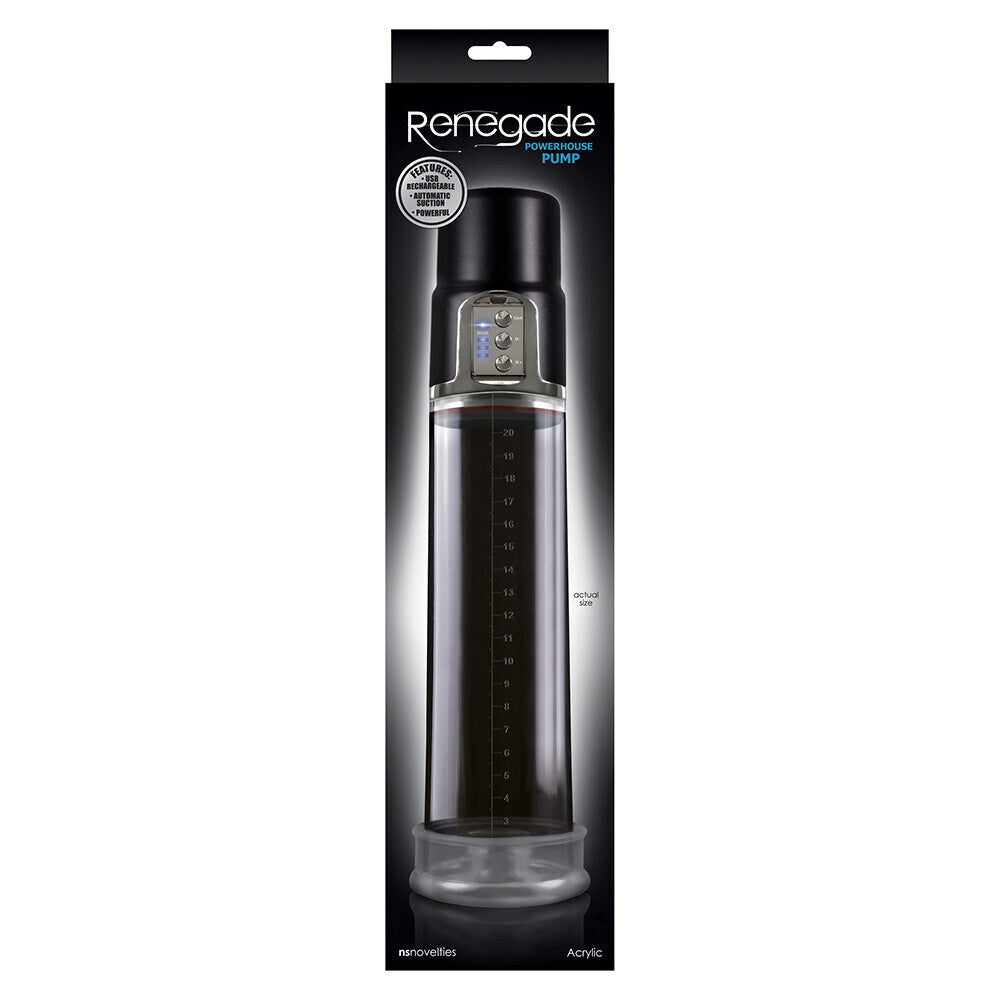 PlayBound UK adult toys & lingerie: renegade powerhouse pump rechargeable