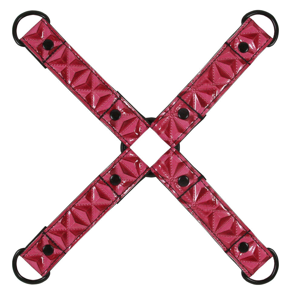 PlayBound UK adult toys & lingerie: sinful bondage hogtie pink