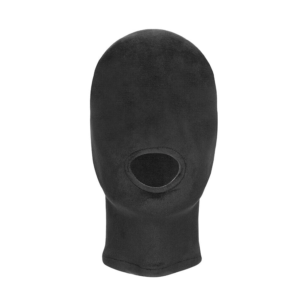 PlayBound UK adult toys & lingerie: ouch velvet mask with mouth opening