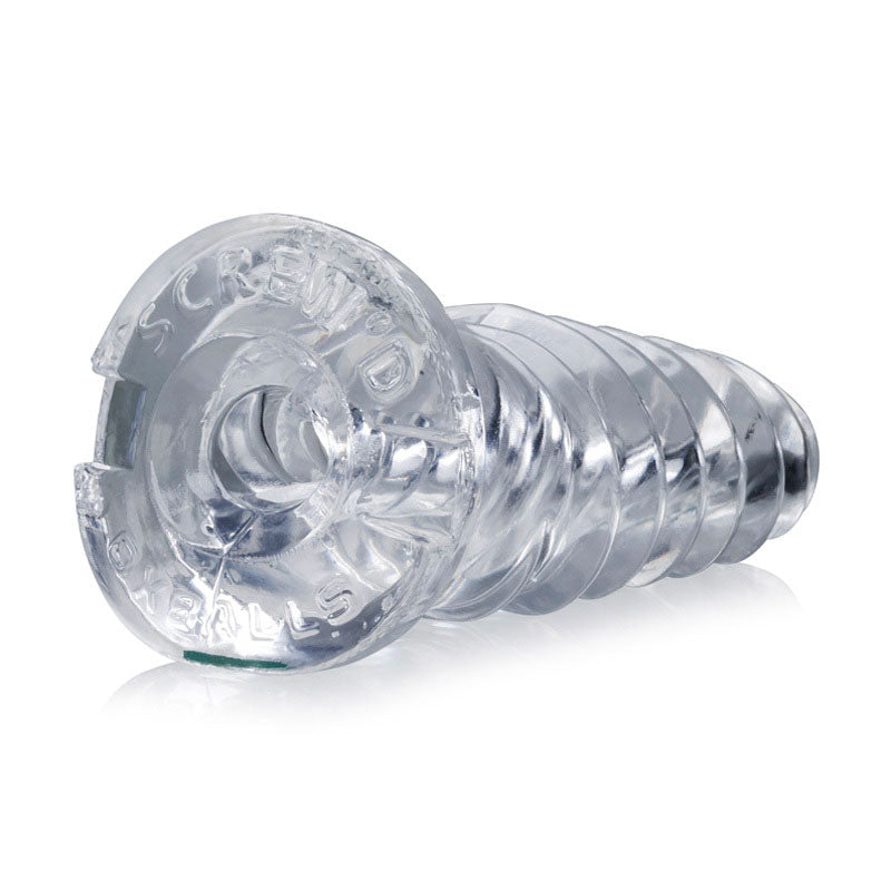 PlayBound UK adult toys & lingerie: oxballs screwd super squishy corkscrew jackoff