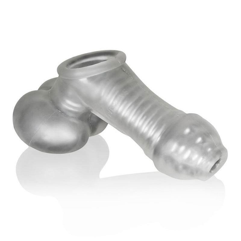 PlayBound UK adult toys & lingerie: oxballs sackjack wearable jackoff sheath clear