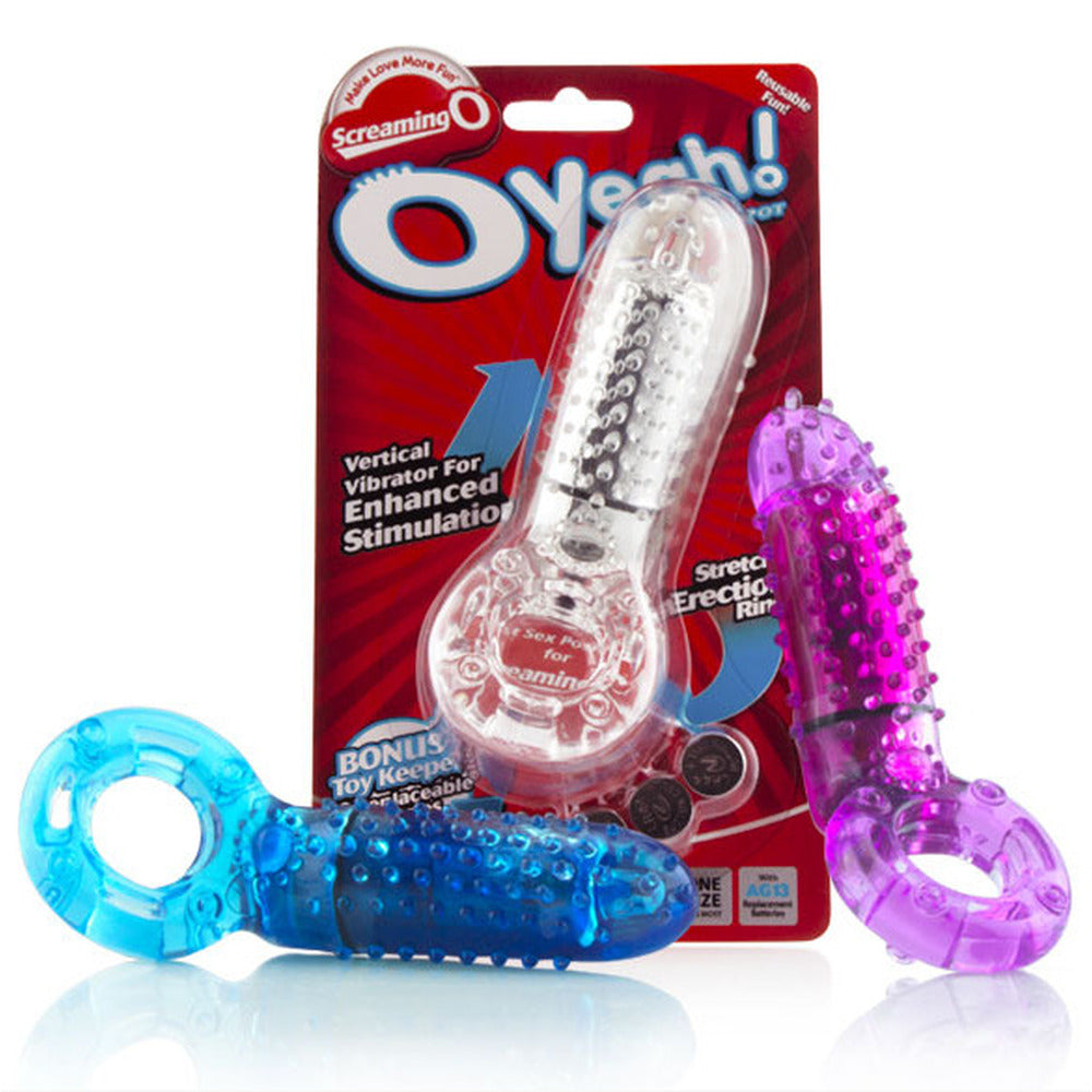 PlayBound UK adult toys & lingerie: screaming o yeah vibrating cock ring