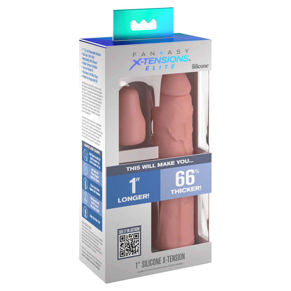 PlayBound UK adult toys & lingerie: xtensions elite 1 inch penis extender