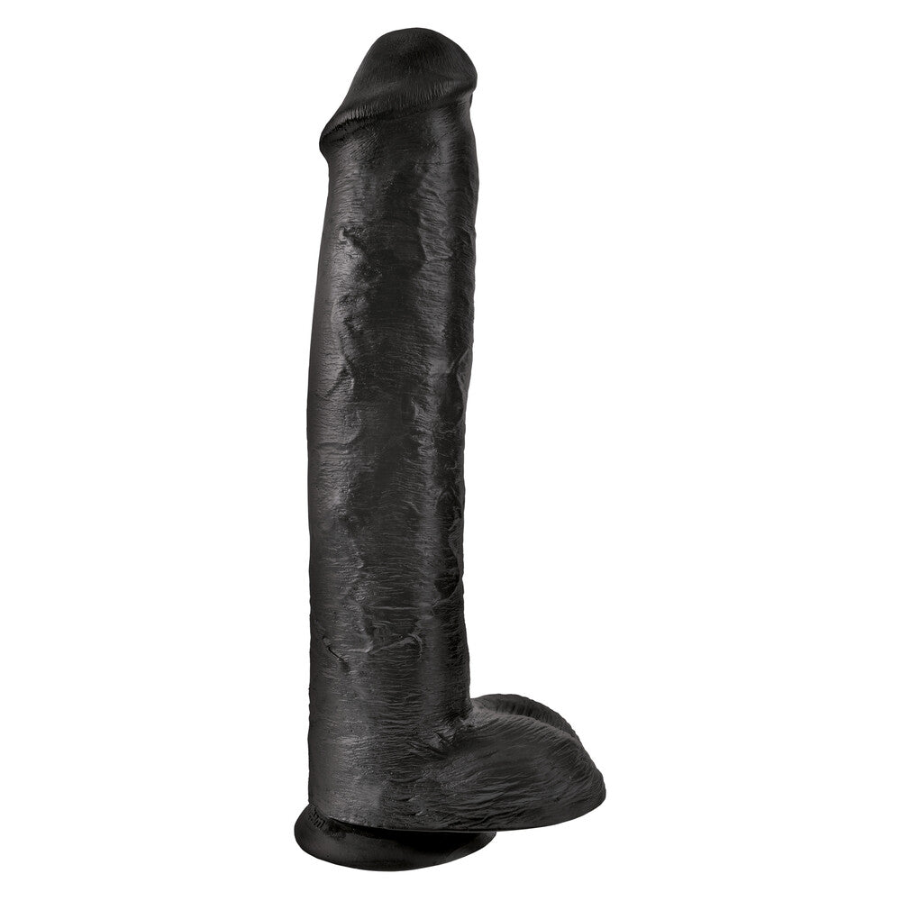 PlayBound UK adult toys & lingerie: king cock 15 inch cock with balls black
