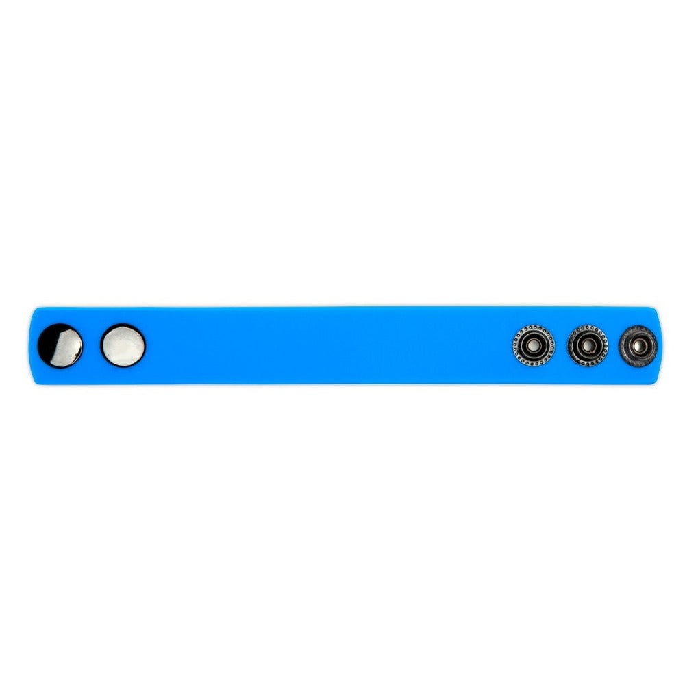 PlayBound UK adult toys & lingerie: prowler red silicone adjustable cock strap blue