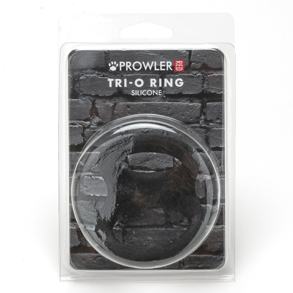 PlayBound UK adult toys & lingerie: prowler red tri o silicone ring