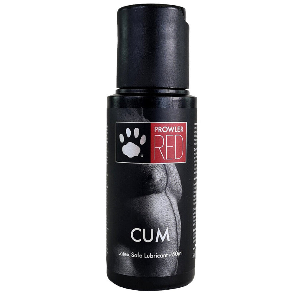 PlayBound UK adult toys & lingerie: prowler red cum waterbased lubricant 50ml