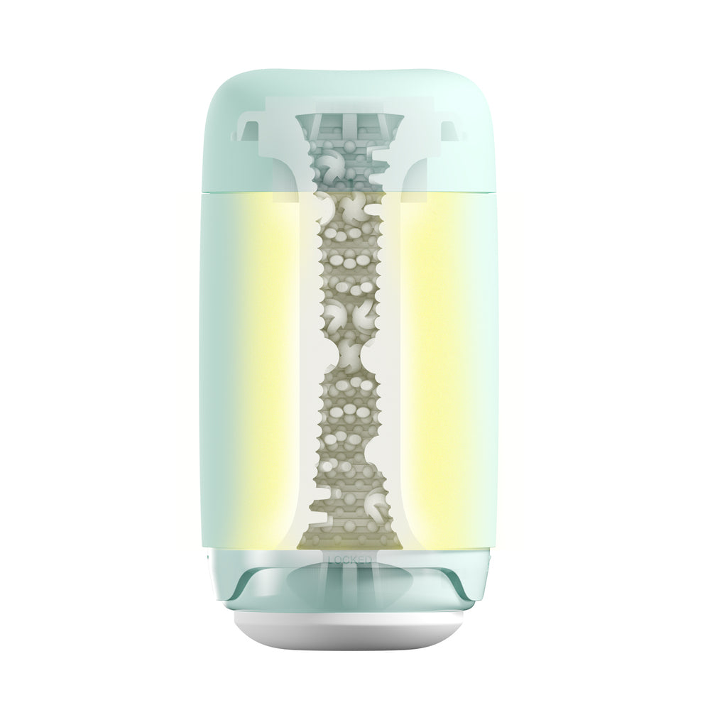 PlayBound UK adult toys & lingerie: tenga puffy mint green masturbator