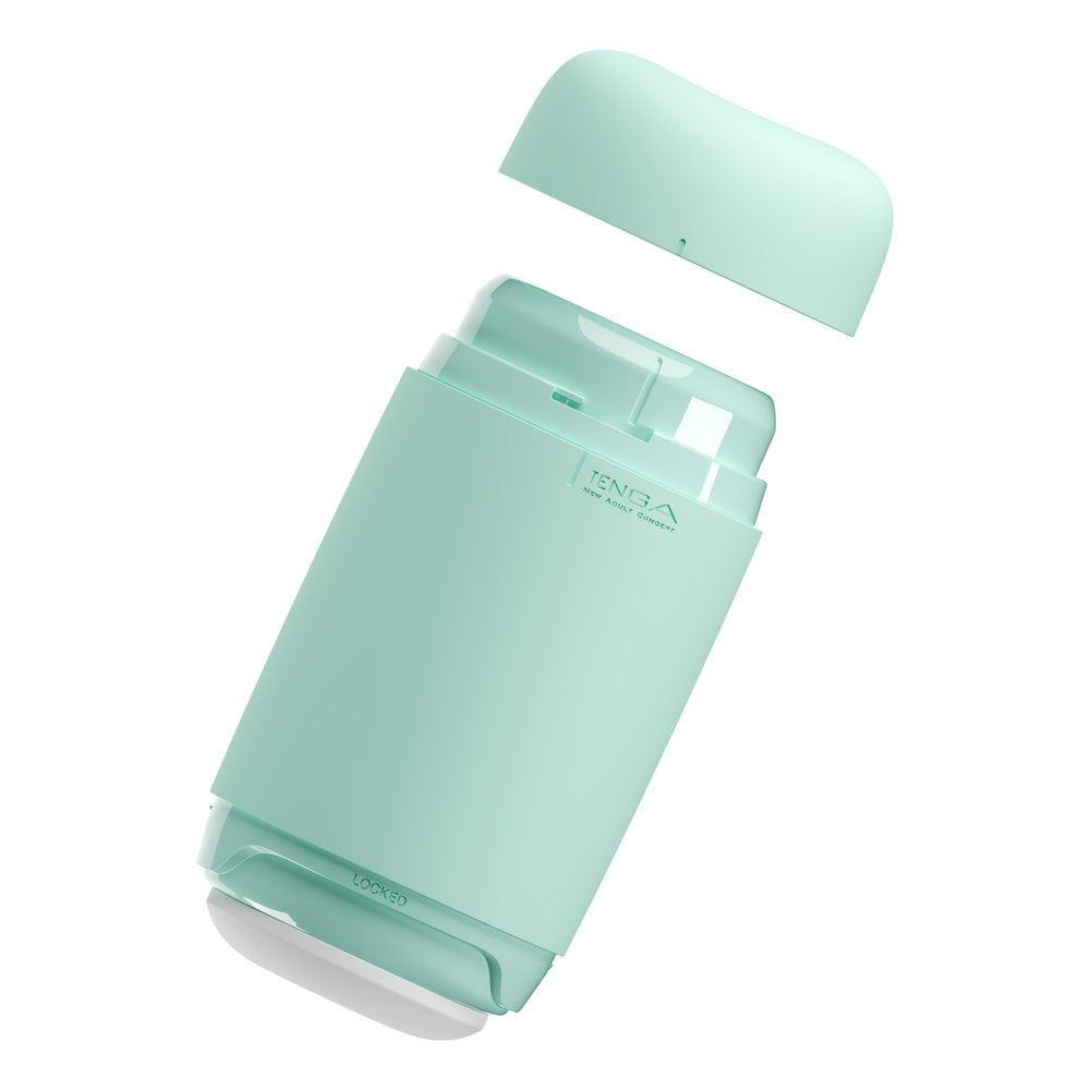 PlayBound UK adult toys & lingerie: tenga puffy mint green masturbator