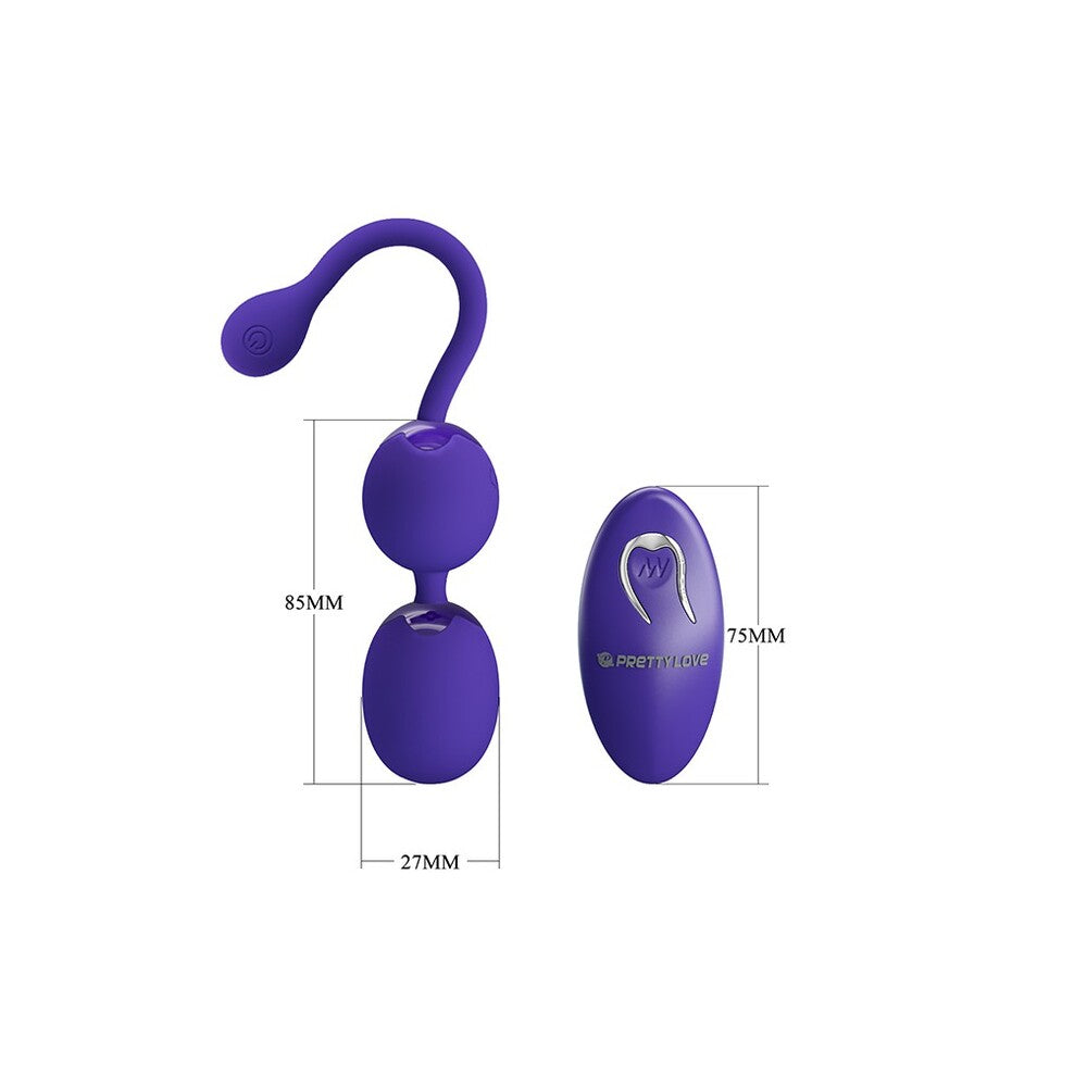 PlayBound UK adult toys & lingerie: pretty love willie youth kegel balls remote control