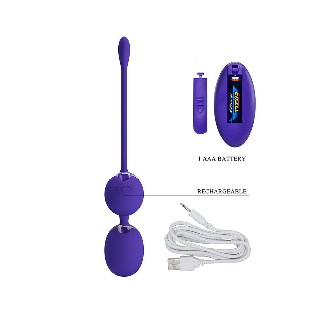 PlayBound UK adult toys & lingerie: pretty love willie youth kegel balls remote control