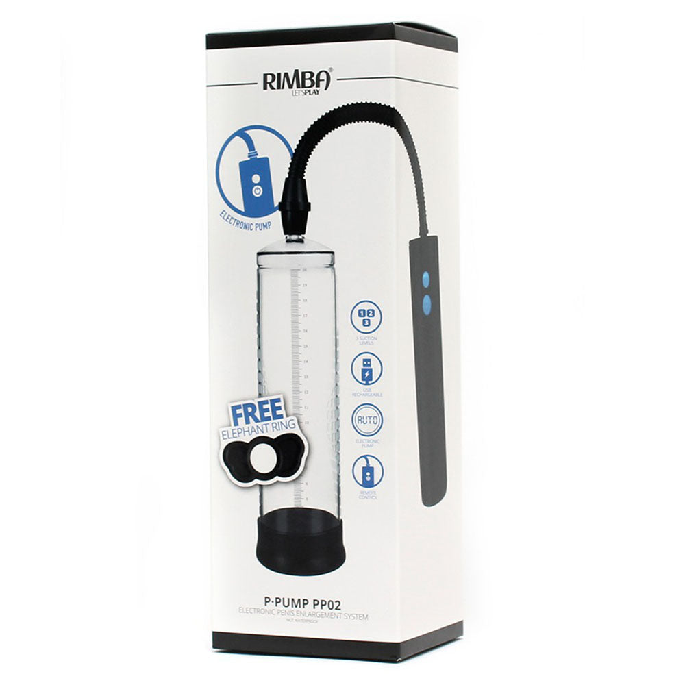 PlayBound UK adult toys & lingerie: rimba ppump pp02 electronic penis enlargement system