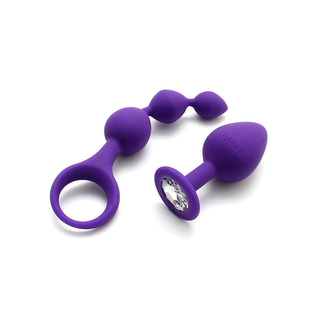 PlayBound UK adult toys & lingerie: barcelona purple anal pleasure play set