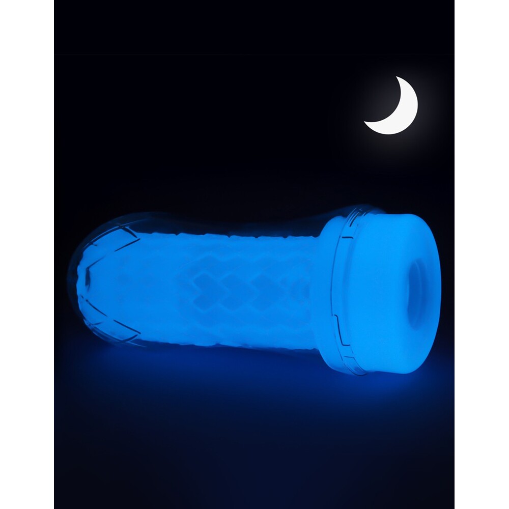 PlayBound UK adult toys & lingerie: lovetoy glow in the dark lumino play masturbator 1