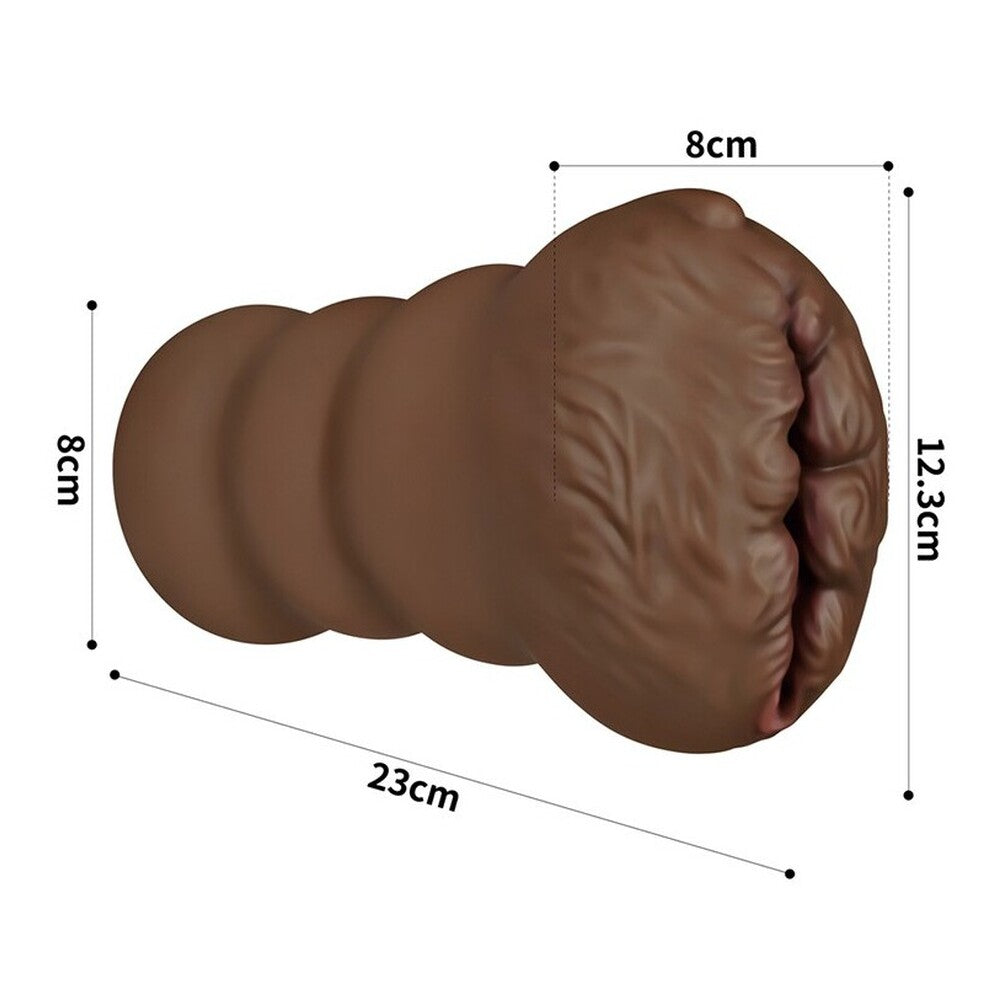 PlayBound UK adult toys & lingerie: lovetoy aliens pie number 3 masturbator flesh brown