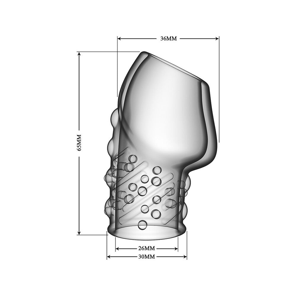 PlayBound UK adult toys & lingerie: matias penis sleeve clear