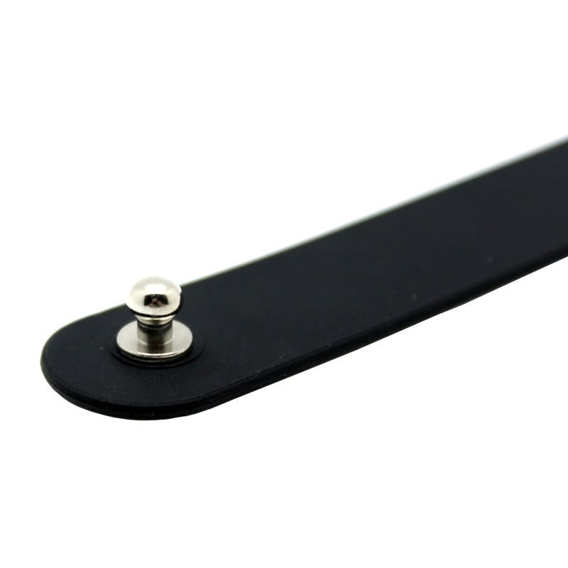 PlayBound UK adult toys & lingerie: black silicone slut collar