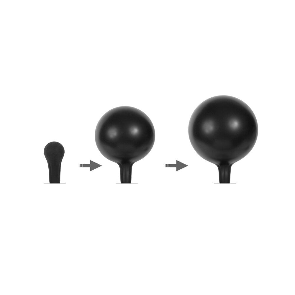 PlayBound UK adult toys & lingerie: rimba latex play inflatable anal plug 1