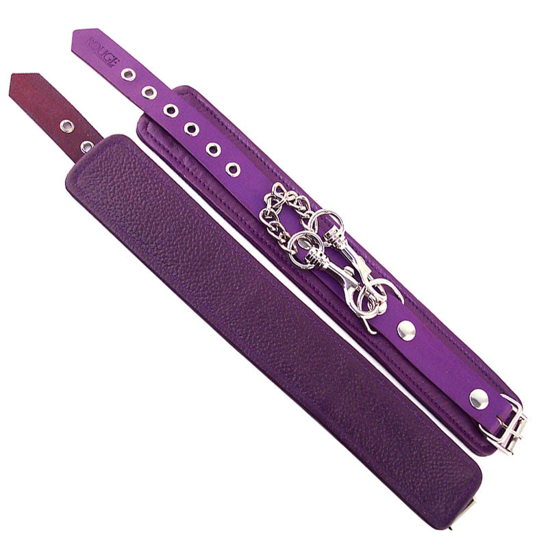 PlayBound UK adult toys & lingerie: rouge garments wrist cuffs purple