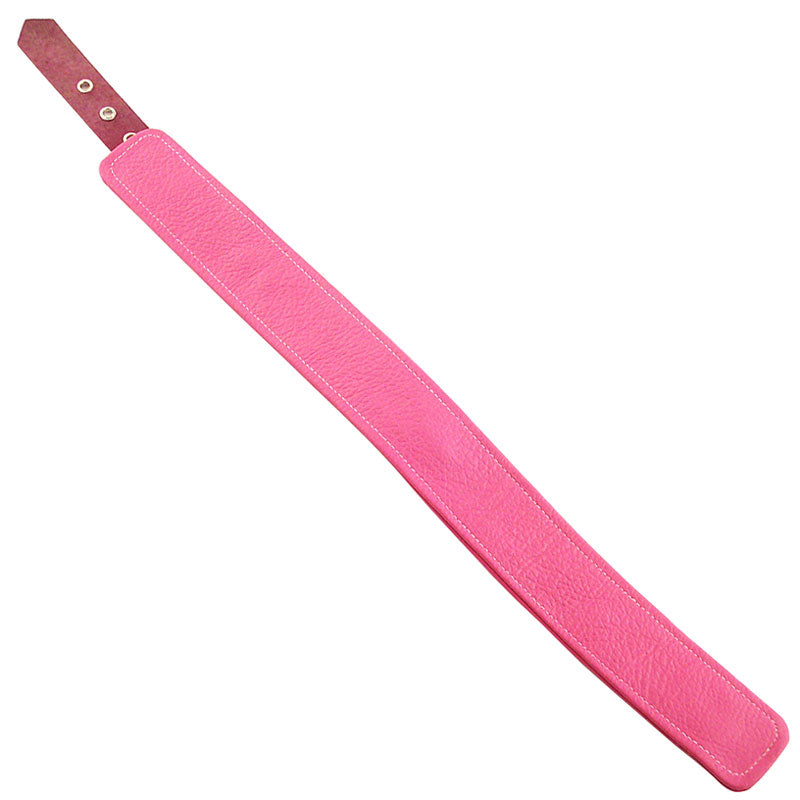 PlayBound UK adult toys & lingerie: rouge garments plain pink leather collar