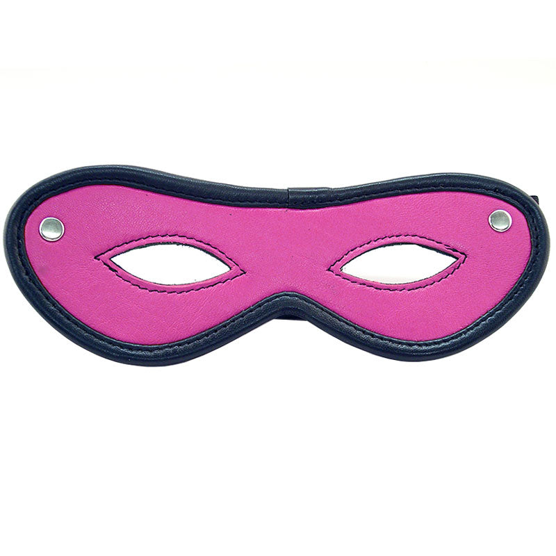 PlayBound UK adult toys & lingerie: rouge garments open eye mask pink
