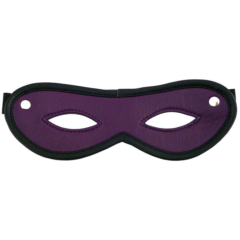 PlayBound UK adult toys & lingerie: rouge garments open eye mask purple
